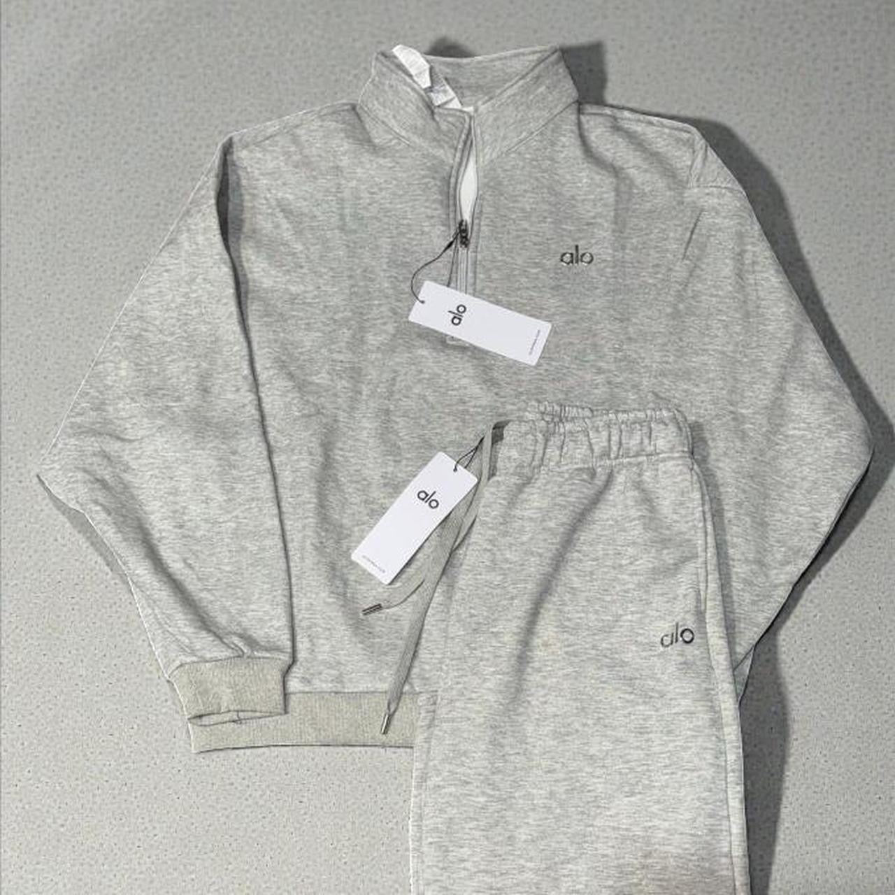 Alo Quarter-zip and Sweatpant Set
